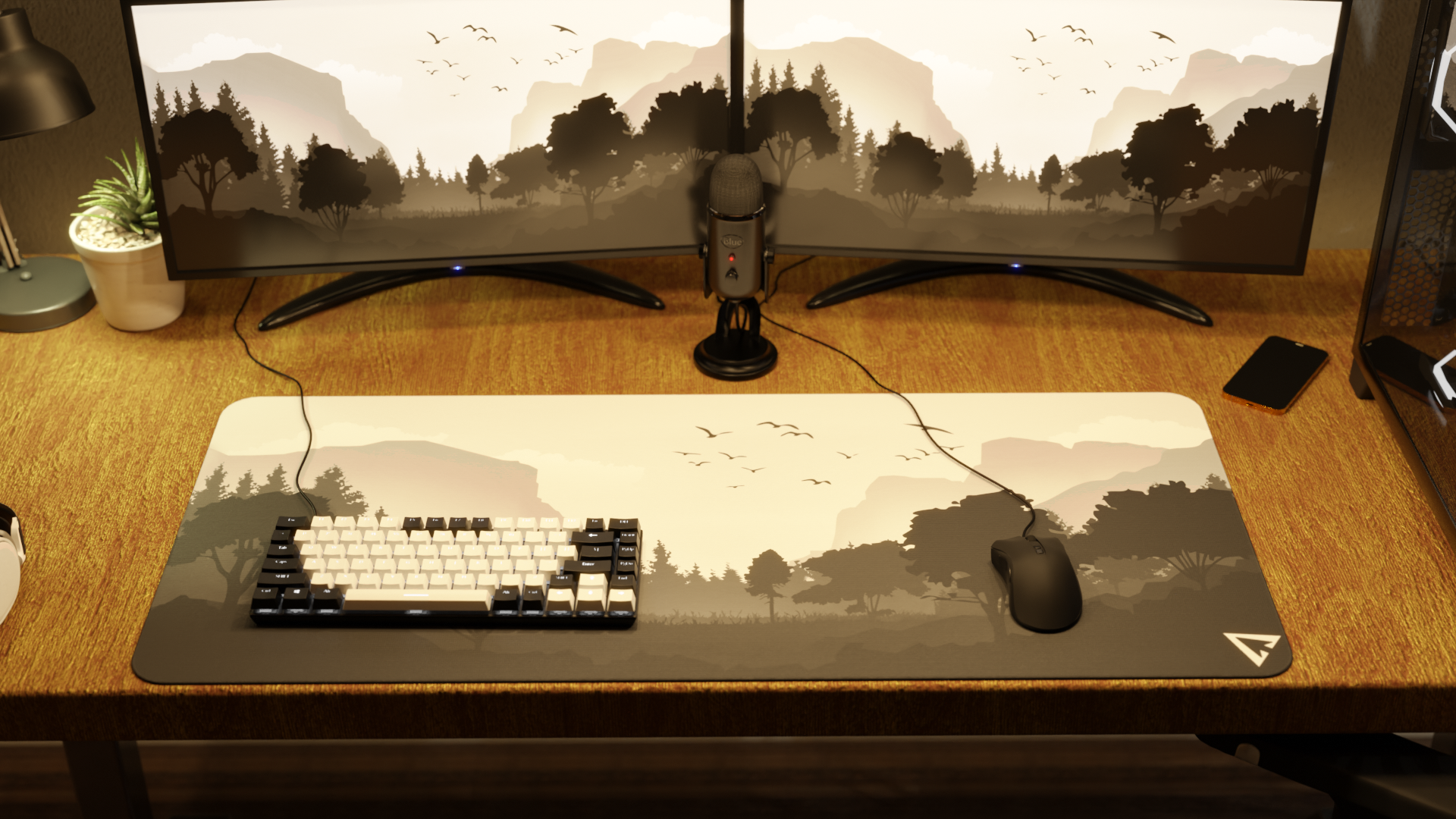 Calm Valley Monochrome - Image 5