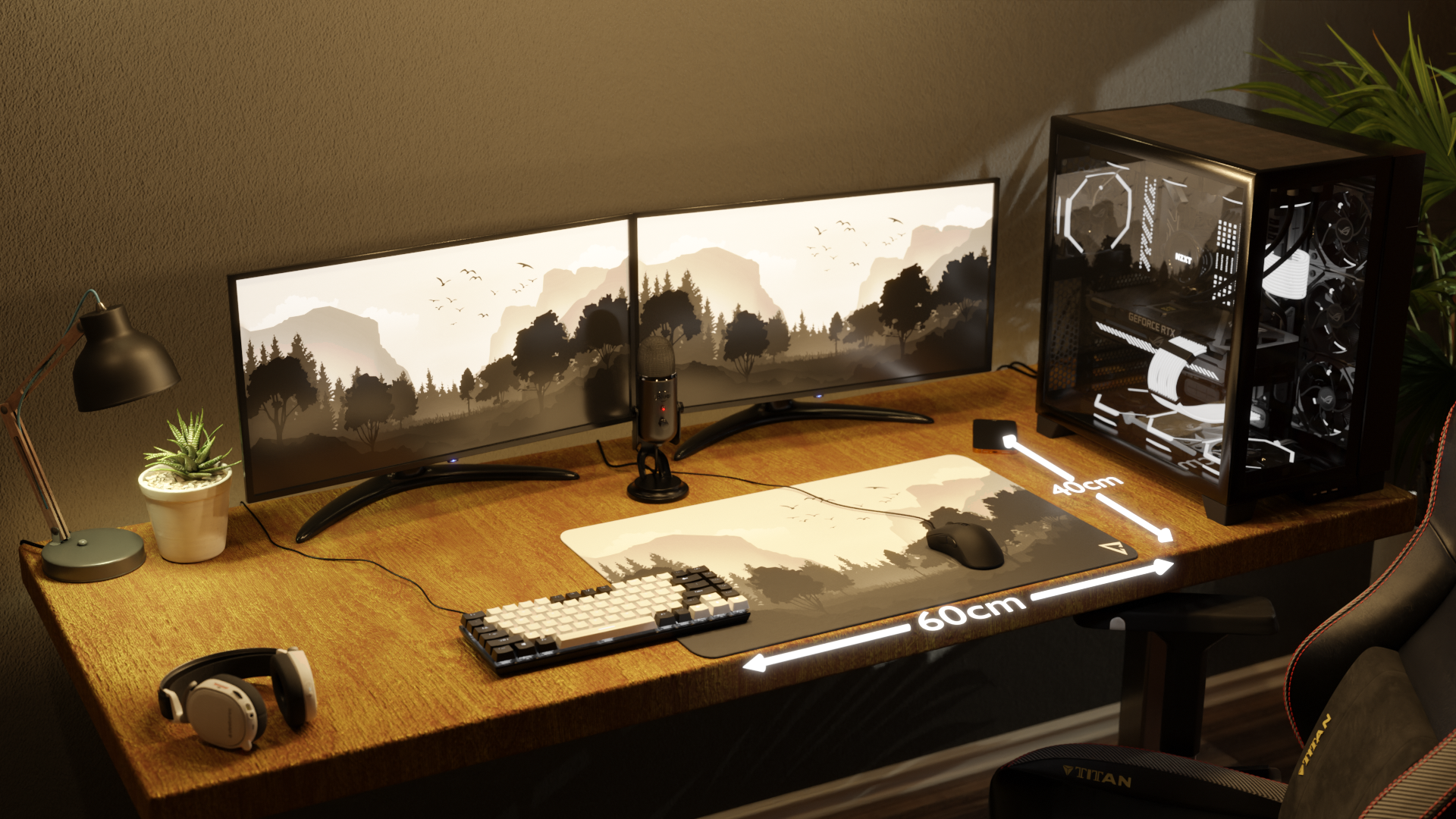 Calm Valley Monochrome - Image 8