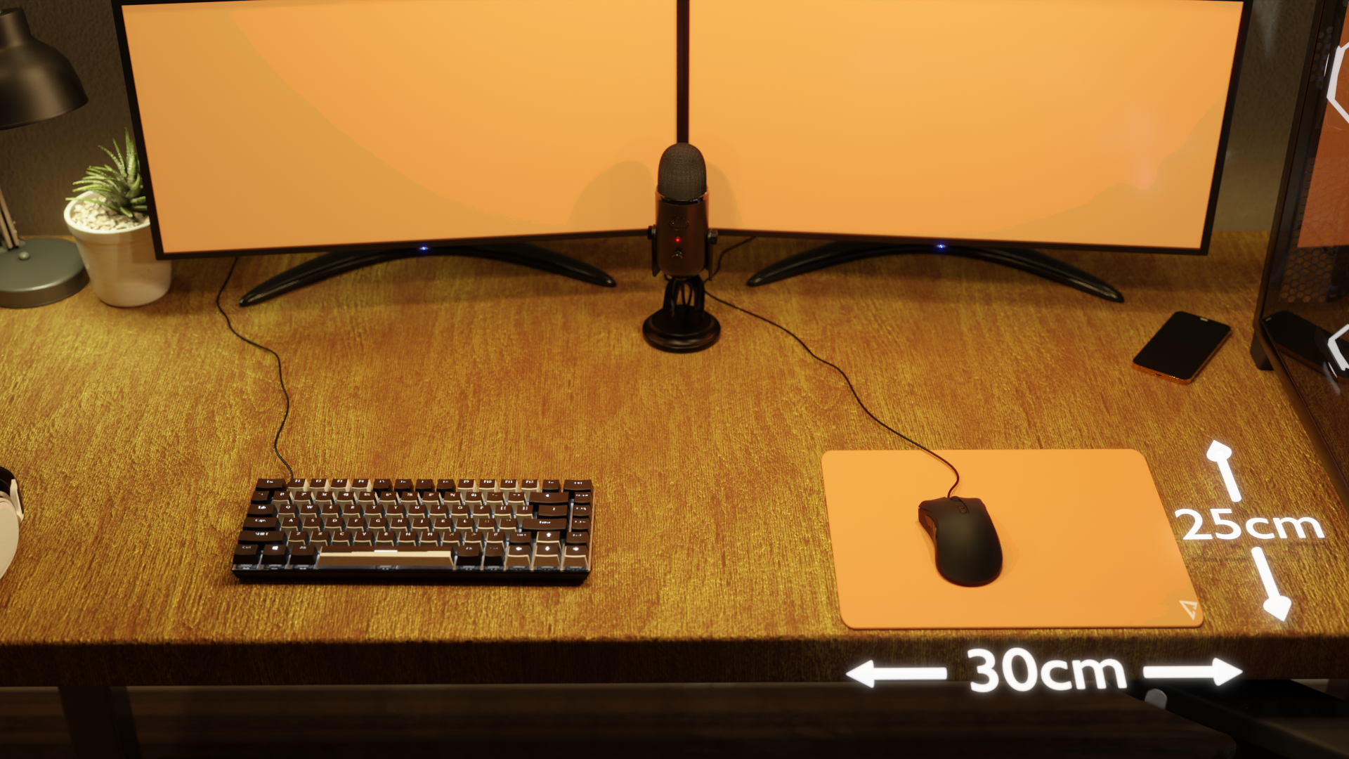 Orange Mousepad - Image 12