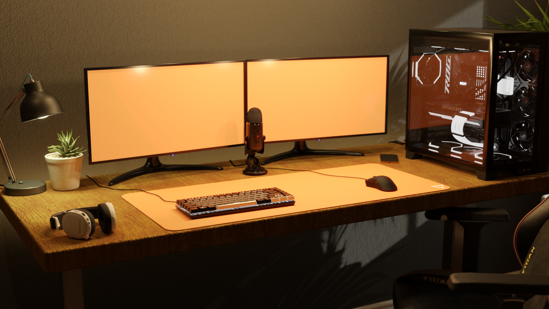 Orange Mousepad - Image 3