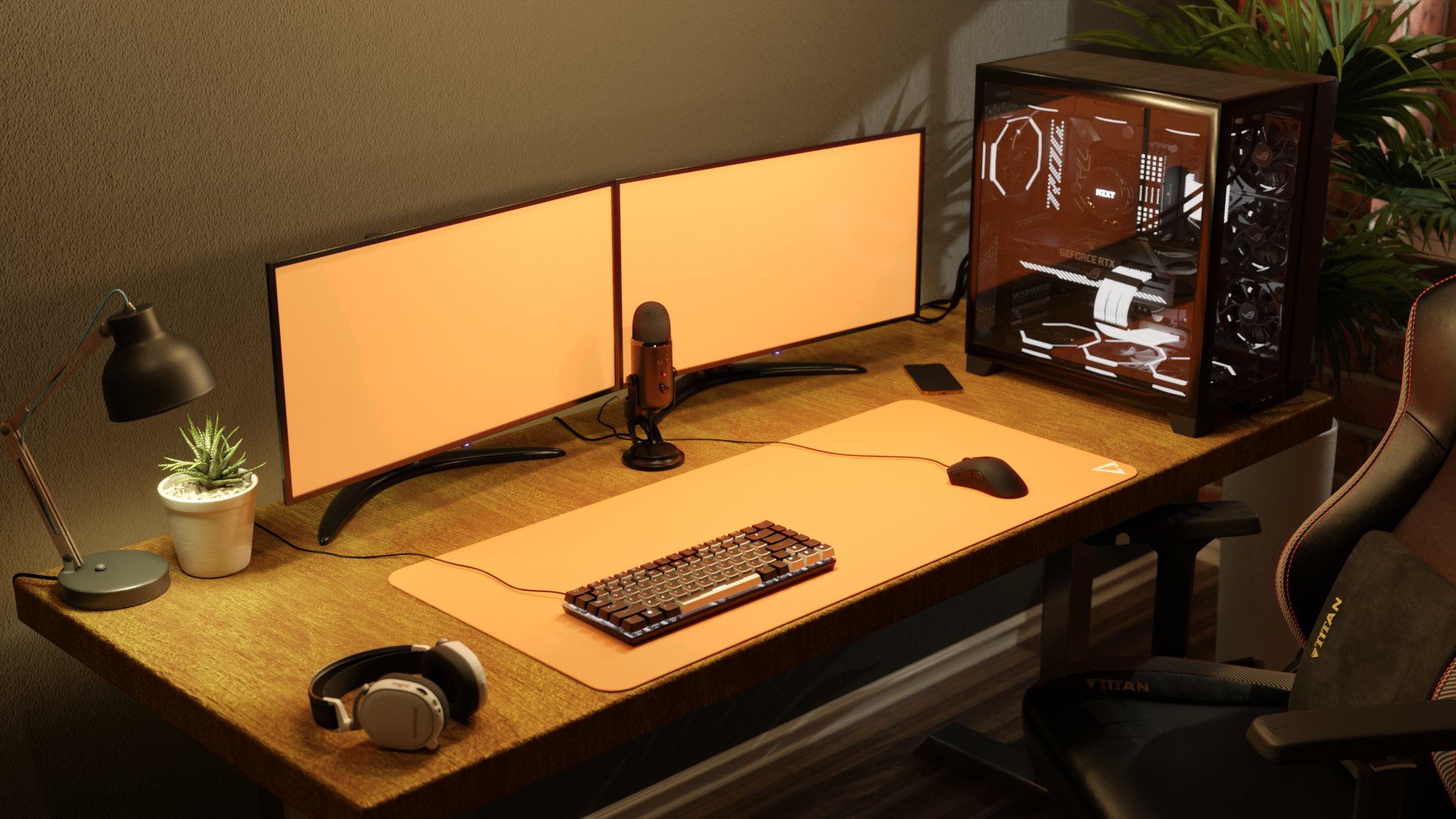 Orange Mousepad - Image 5