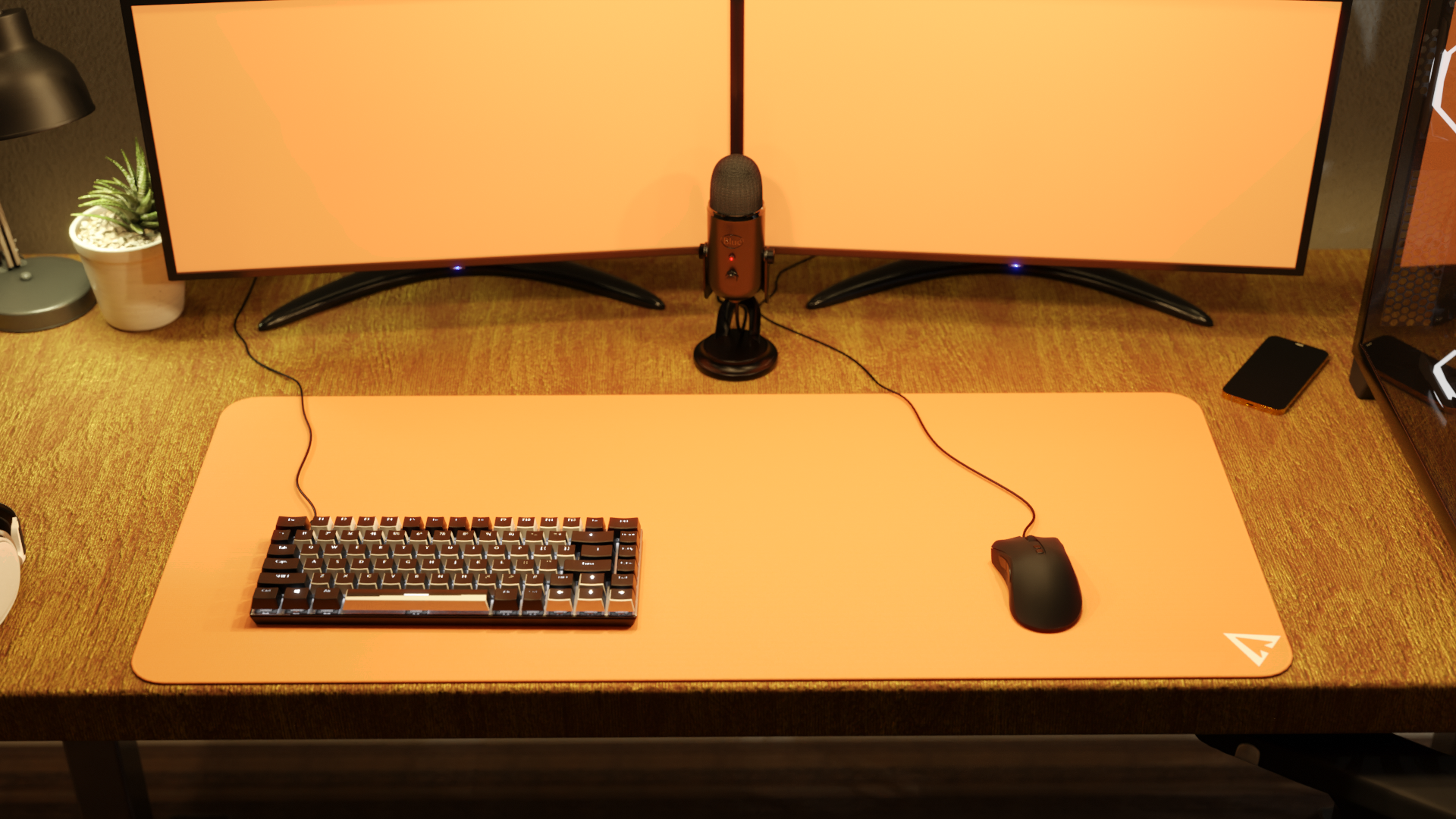 Orange Mousepad - Image 6