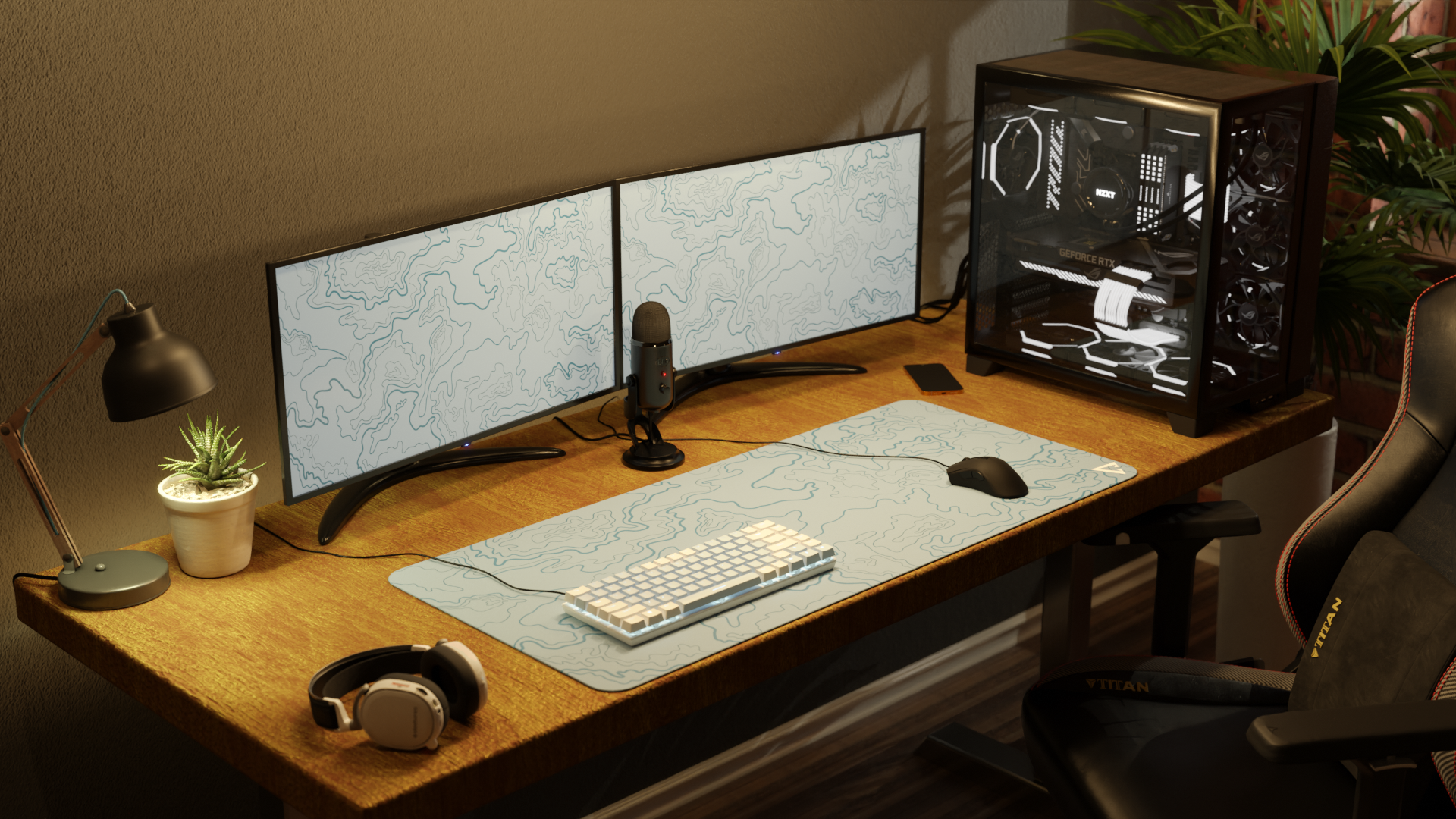 Topographic Blue V2 - Image 5