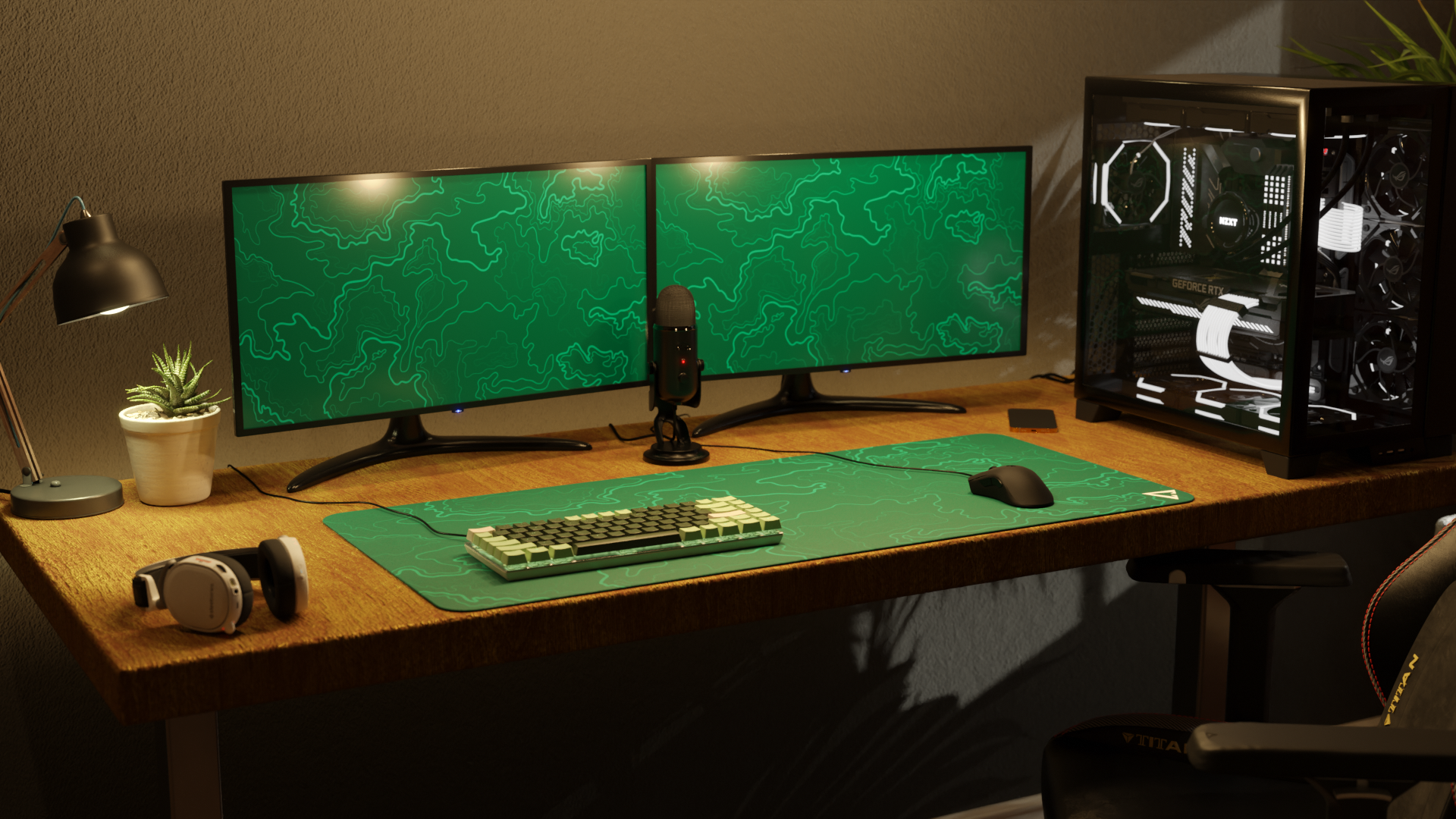 Topographic Green V2 - Image 3