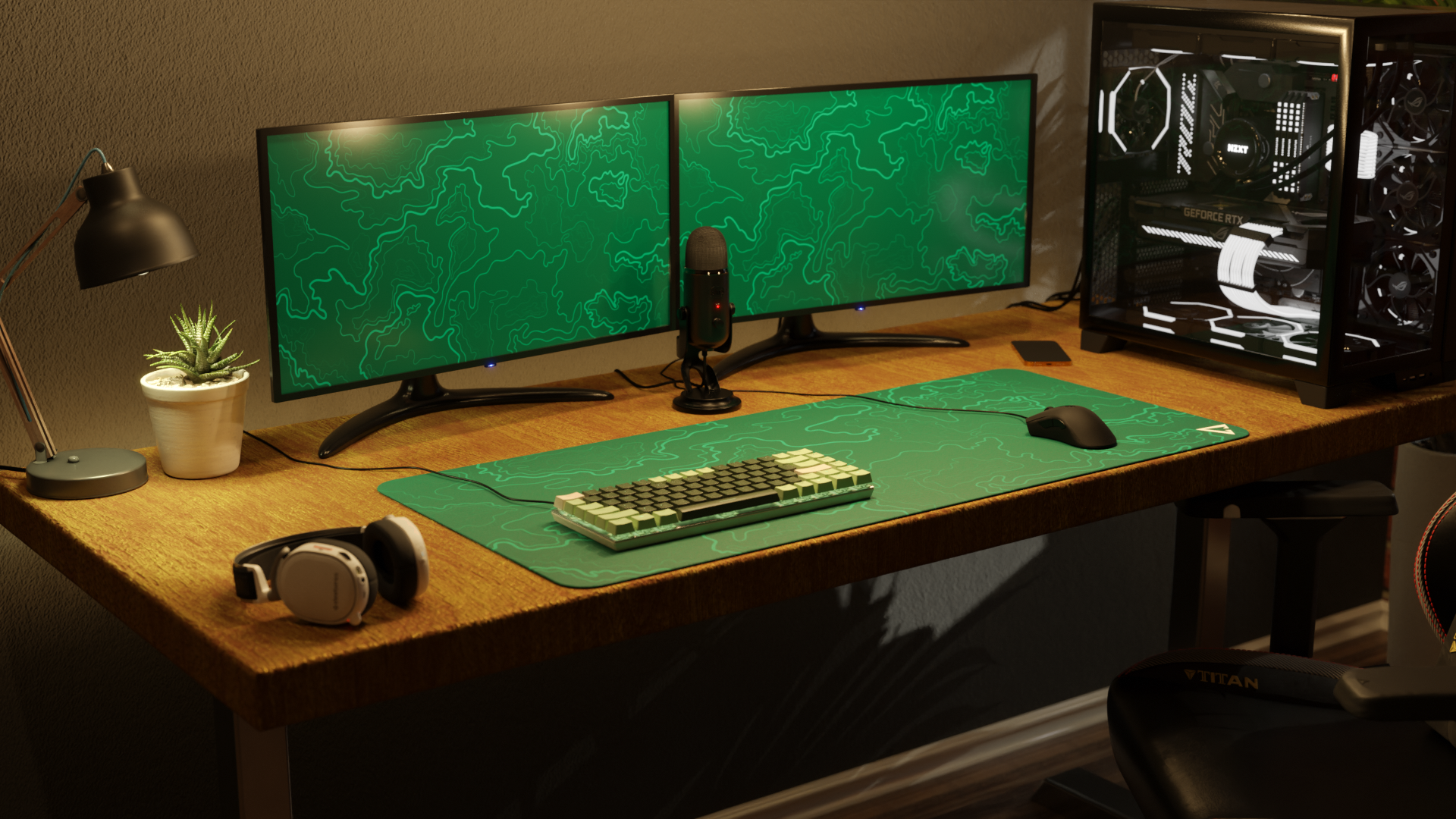 Topographic Green V2 - Image 4