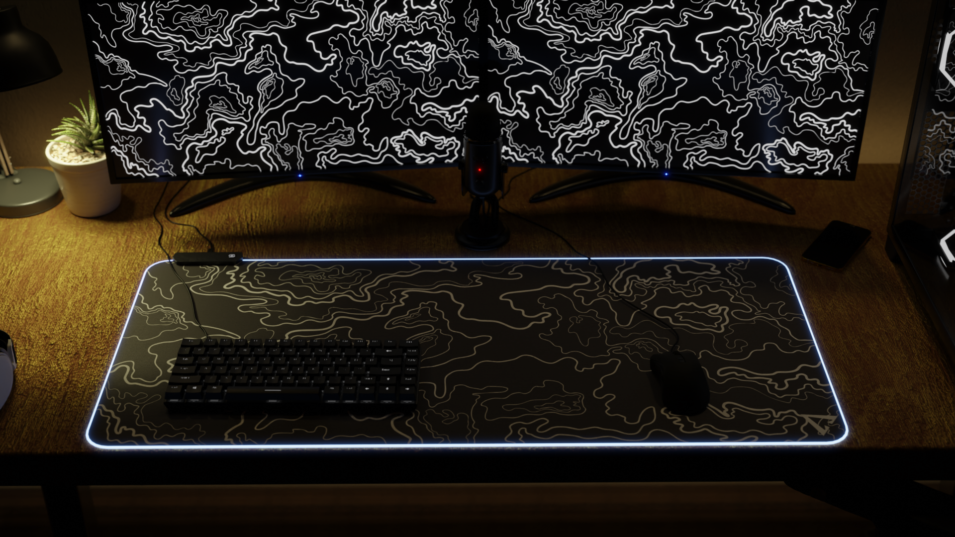 Topographic White V2 - LED - Image 7