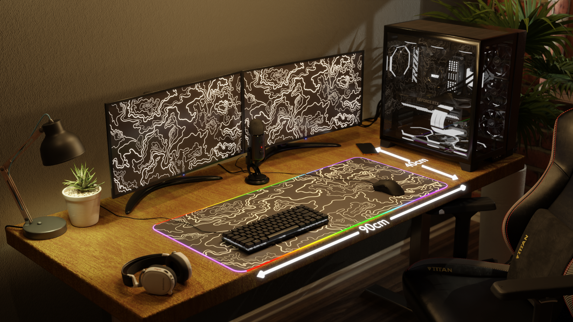 Topographic Black V2 - LED - Image 8