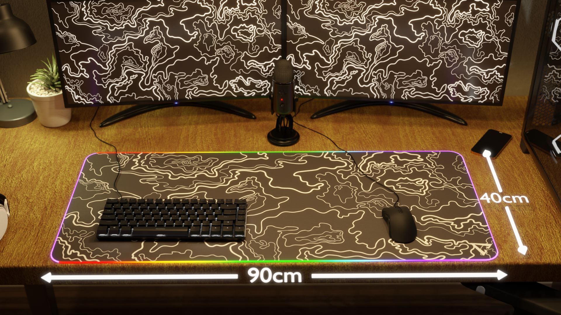 Topographic Black V2 - LED - Image 9