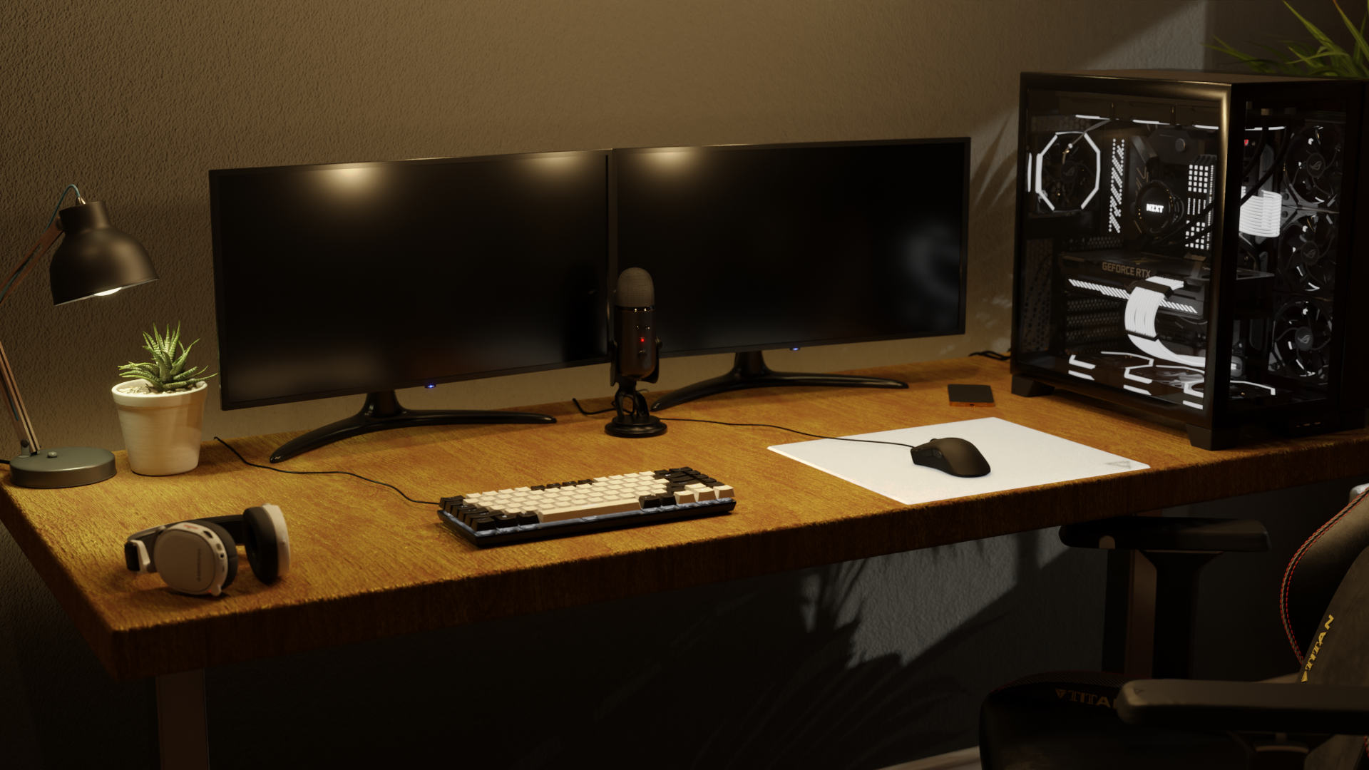 White Glass Mousepad - Image 3