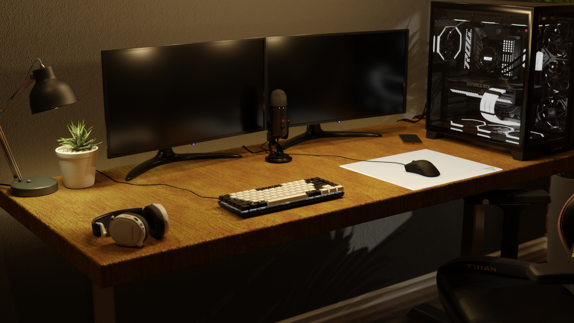 White Glass Mousepad - Image 4