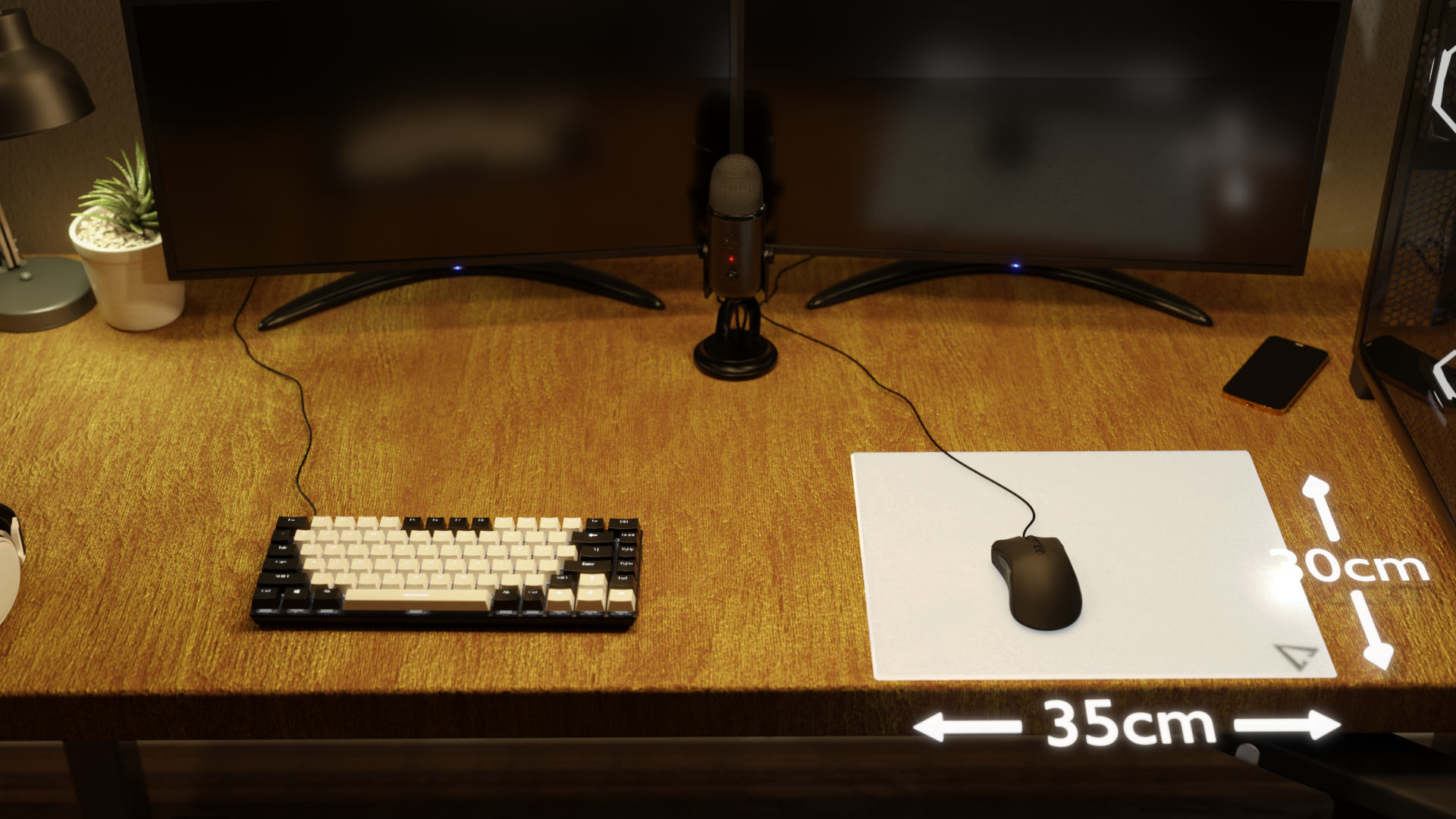 White Glass Mousepad - Image 7
